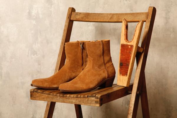 The Letters Western Dress Side Zip Boots | YELLOW CAKE | イエロー